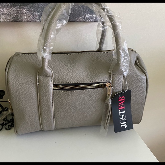 JustFab Bags Justfab Satchel Handbag New With Detachable Shoulder